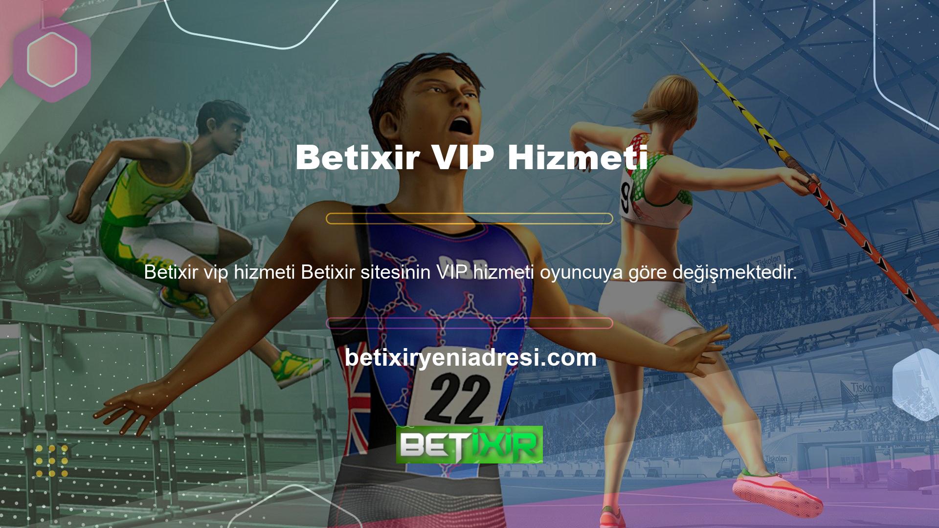 Oyun sitesinin VIP hizmetinde bir sorun mu var? kontrol sorusu Betixir, Türkiye'de çevrimiçi casino pazarını başlatan yüksek kaliteli özel bir platformdur