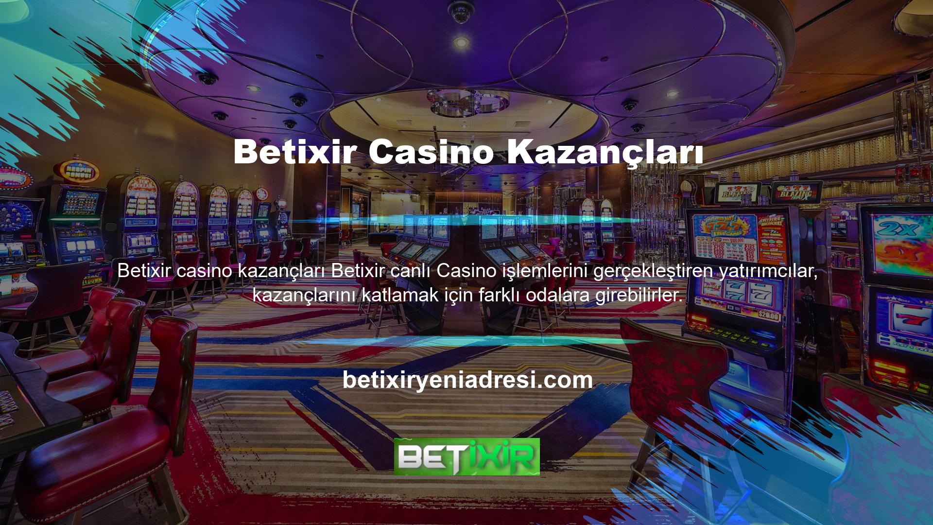 Her Casino yatırımcısının kendine özgü bir taktiği vardır
